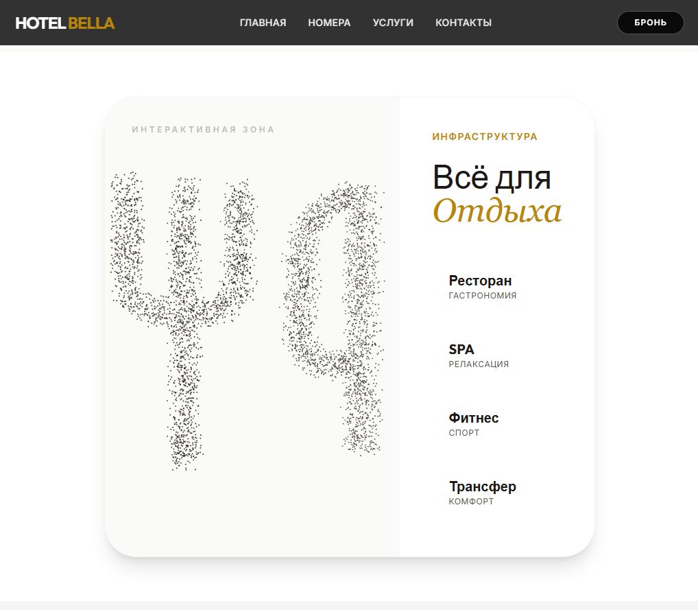 Галерея кейса — деталь интерфейса